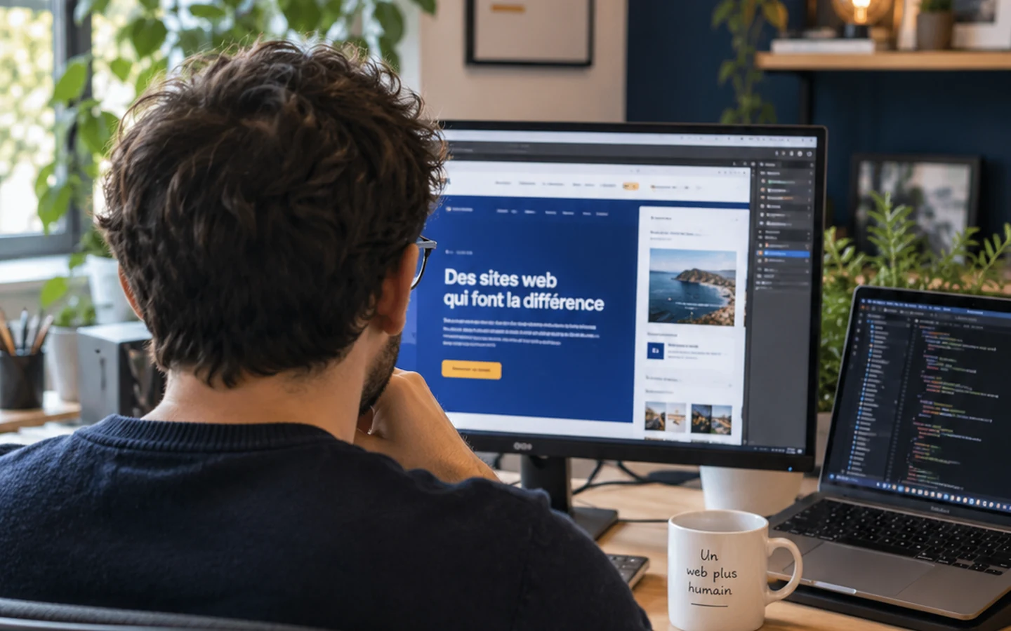 Travail web et référencement sur poste de travail